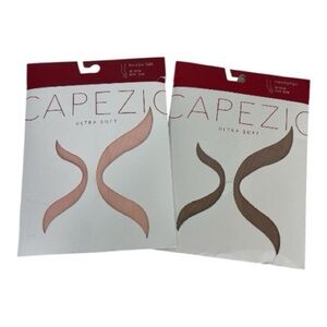 Capezio Sz S/M #1916 BPK & #1816 LSN Ultra Soft Transition Tight Matte Semi-Opaq